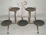5-Candle Fireplace Candleabra