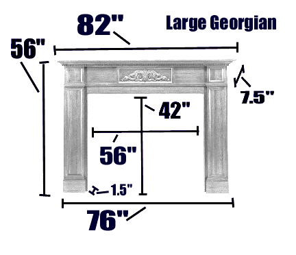 Large Georgian Specifications