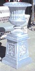 Large Victorian Urn with pedestal